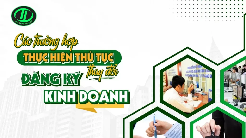 thay đổi đăng ký kinh doanh