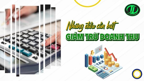 giảm trừ doanh thu