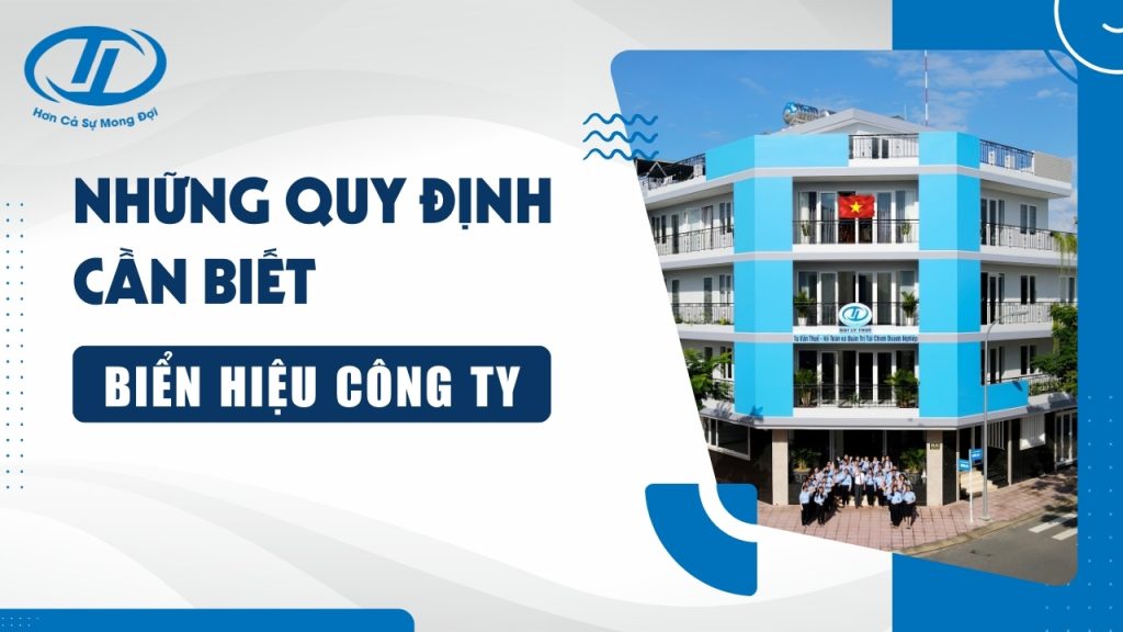 biển hiệu công ty