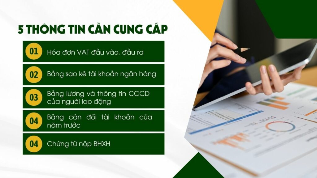 dịch vụ báo cáo tài chính