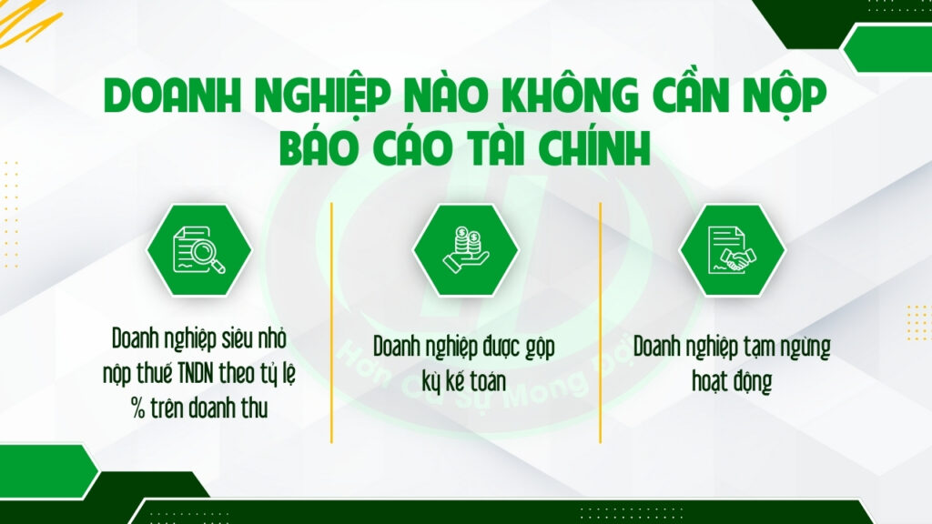 BÁO CÁO TÀI CHÍNH