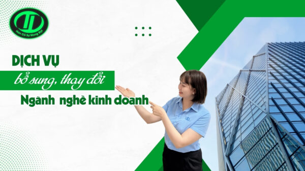 thay đổi ngành nghề kinh doanh