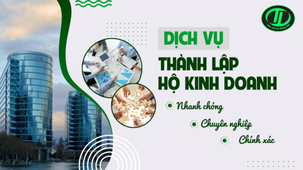 thành lập hộ kinh doanh