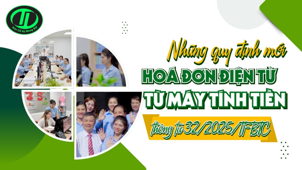 hóa đơn điện tử từ máy tính tiền theo Thông tư 32/2025