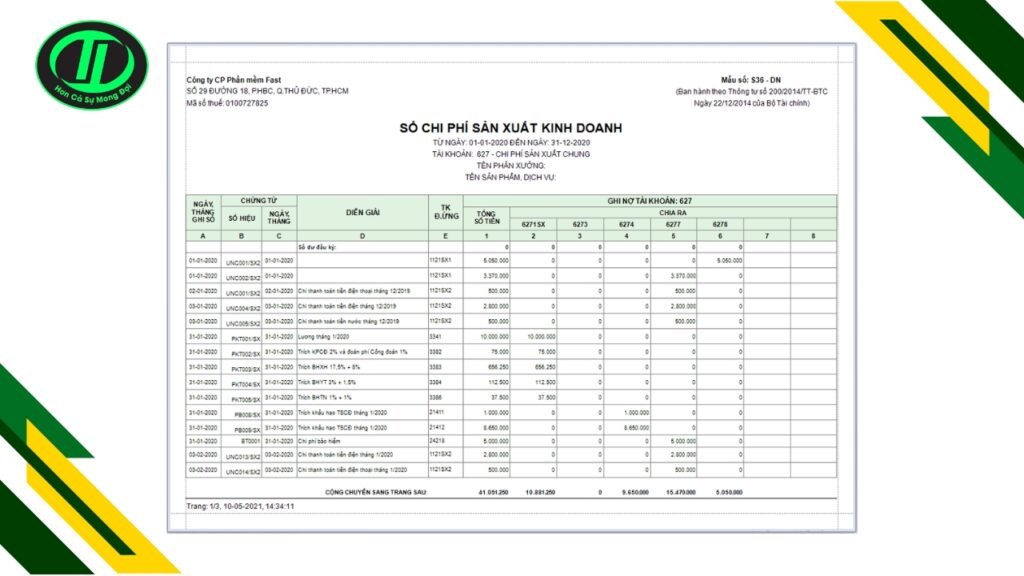 sổ sách kế toán hộ kinh doanh
