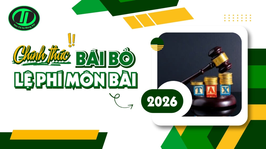 bãi bỏ lệ phí môn bài