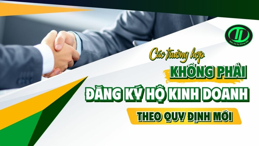 không phải đăng ký hộ kinh doanh