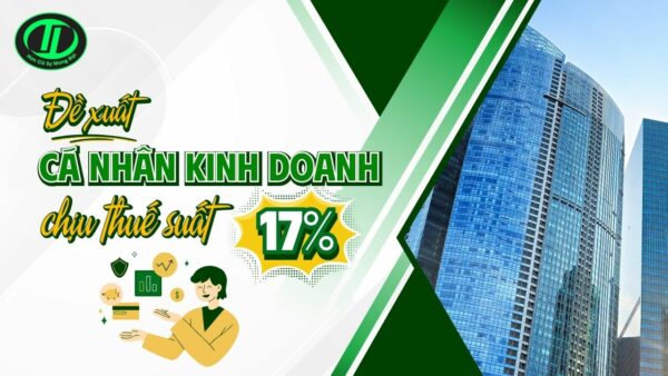 cá nhân kinh doanh chịu thuế suất 17%