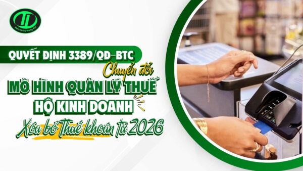 xóa bỏ thuế khoán từ 2026