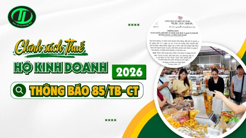 chính sách thuế hộ kinh doanh 2026
