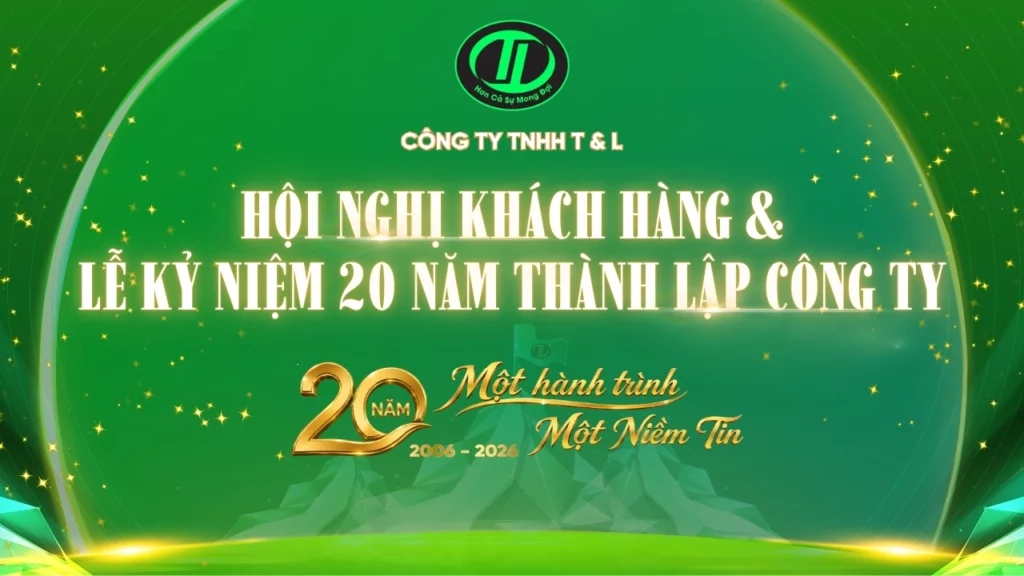 lễ kỷ niệm 20 năm thành lập công ty